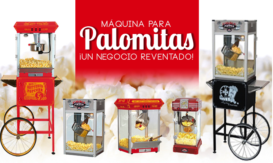 Maquina Palomitas Maiz 8 Oz Palomera Carrito Comercial